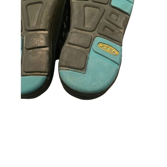 Keen Uneek Women's Blue & Black Woven Paracord Water Sandal Flat Size 6.5 - Picture 7 of 10